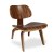 Fauteuil Eames DCW finition bois de rose